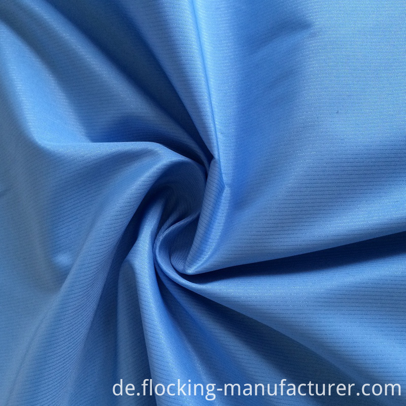 100% Polyester Shiny Memory Fabric for Trench Coat